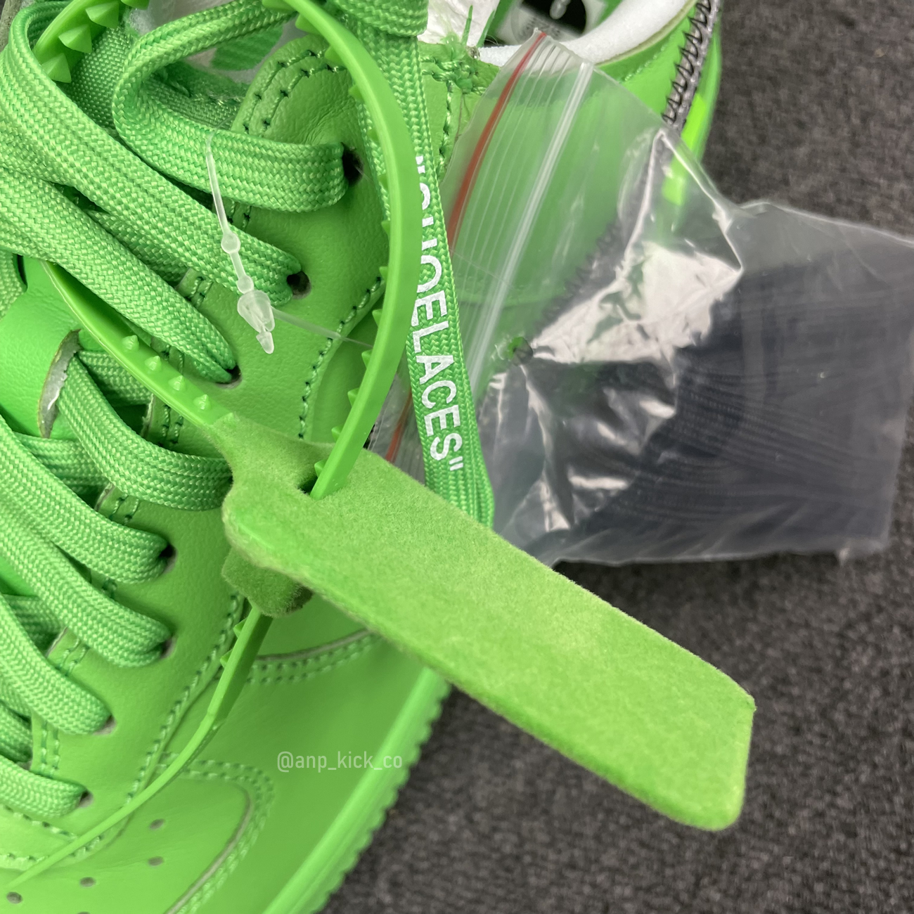 Off White Nike Air Force 1 Low Light Green (16) - www.newkick.vip